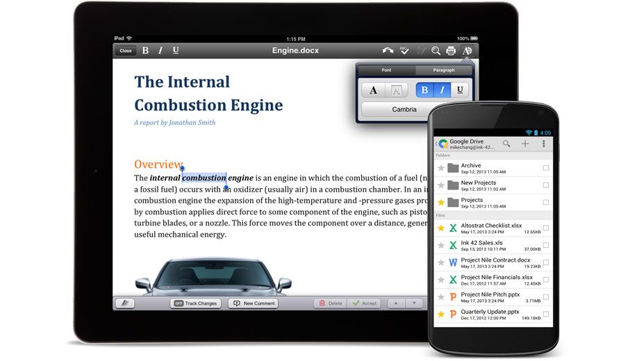 Google offers free Quickoffice app for iPhone, iPad and Android