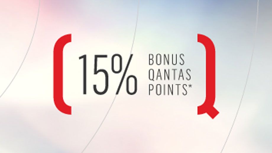 Hot tip: 15% bonus on Qantas points transferred from credit cards