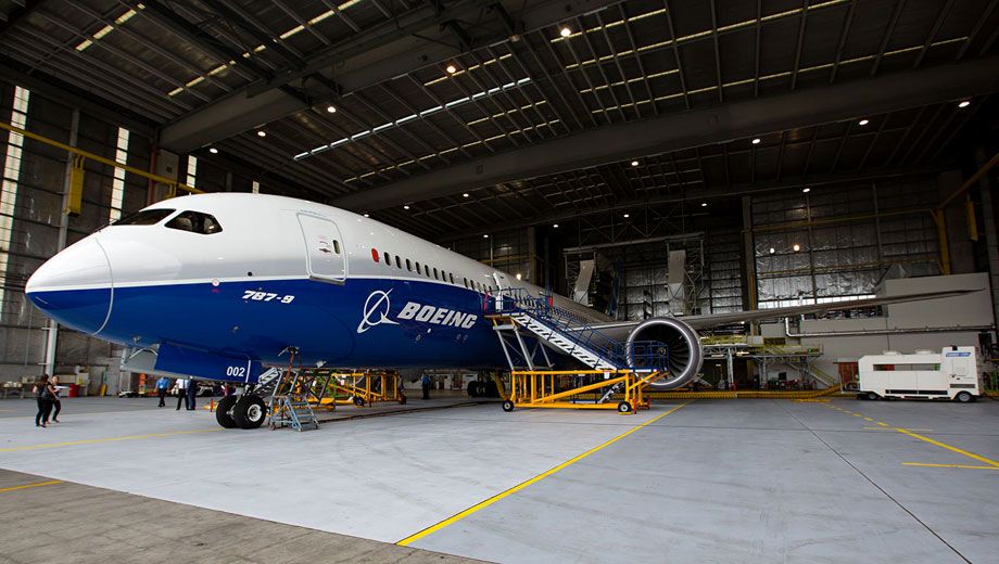 Photos: Inside Boeing's 787-9 test aircraft