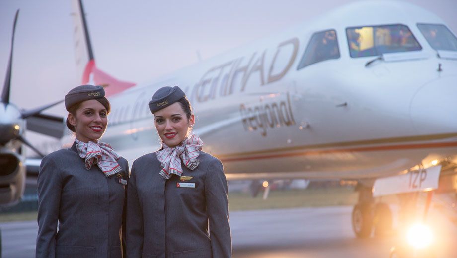 Photo gallery: new Etihad Regional aircraft, cabin interiors and crew