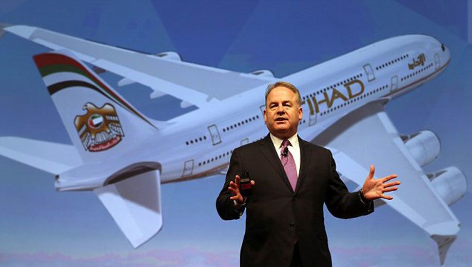 Etihad A380s for Sydney, Melbourne; Boeing 787s for Brisbane, Perth