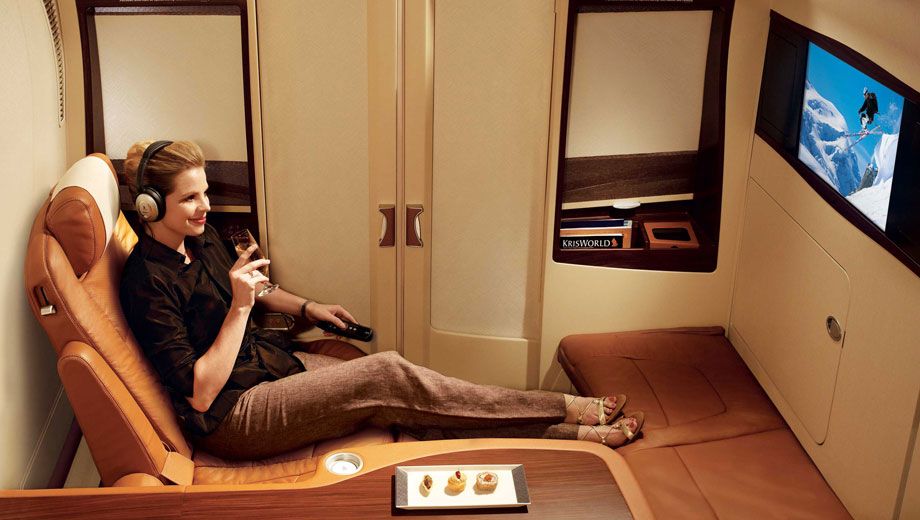 Which airlines release last-minute first class awards?