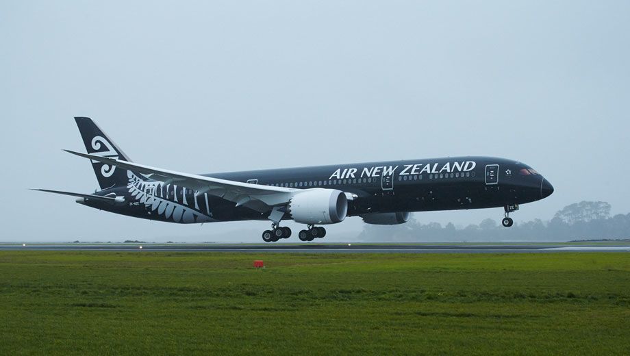 Photos: Air New Zealand Boeing 787-9 arrives in Auckland