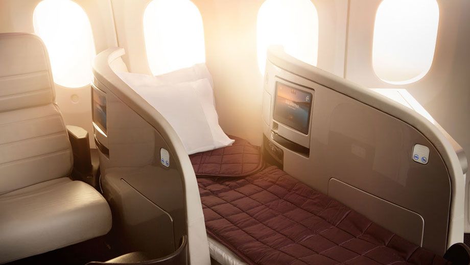 Air New Zealand Boeing 787-9 business class seat review