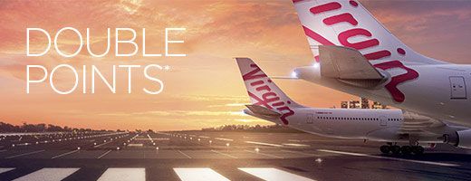 Virgin Australia: double Velocity frequent flyer points deal