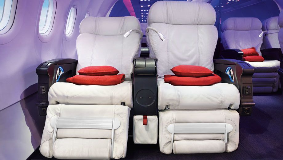 Earn triple miles, more status points: Virgin America first class