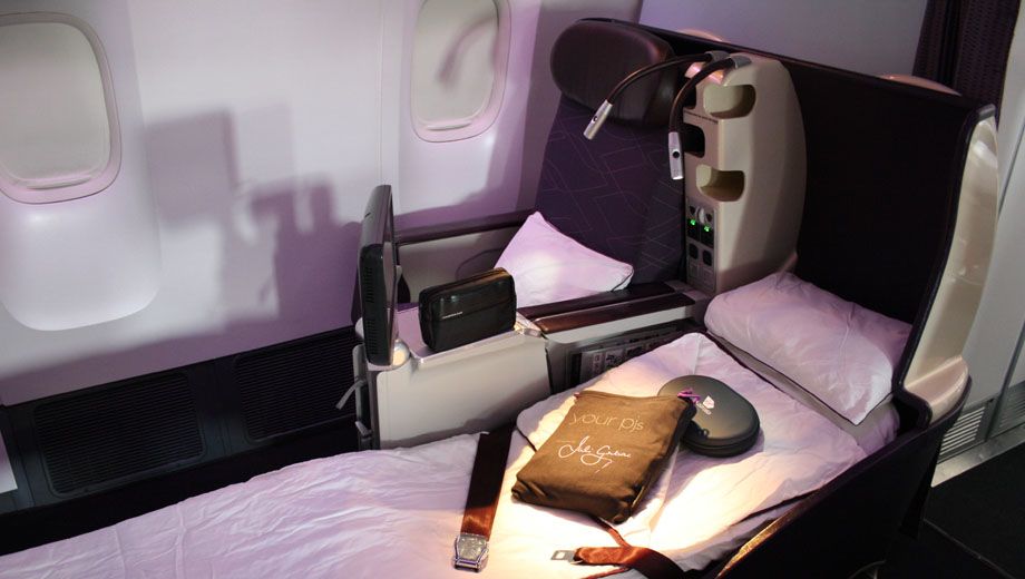 Virgin Australia Boeing 777 business class: Brisbane-Los Angeles