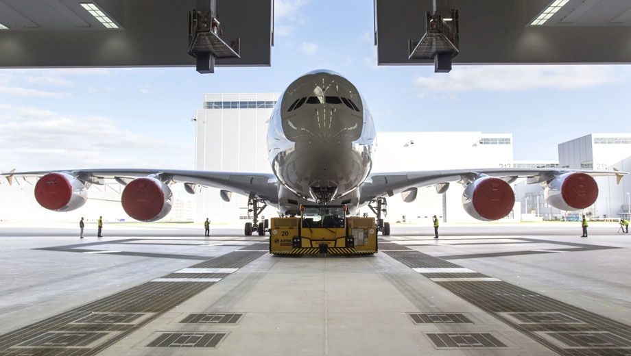 Photos: behind the scenes at the Airbus A380 factory