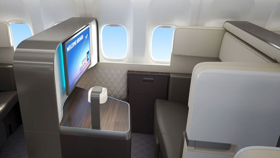 The business class seat that's really a suite