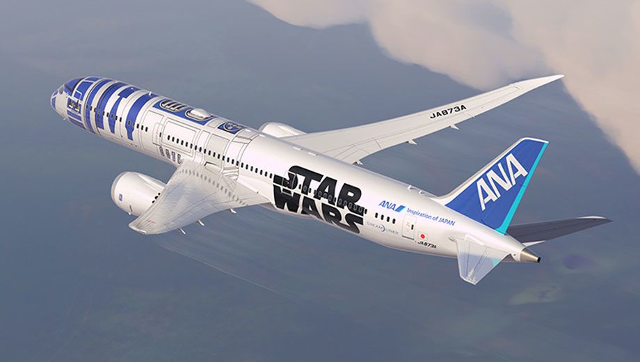 New Boeing 787 has unique Star Wars livery