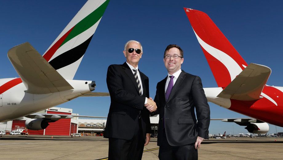 Emirates wants Qantas partnership to extend to 2023