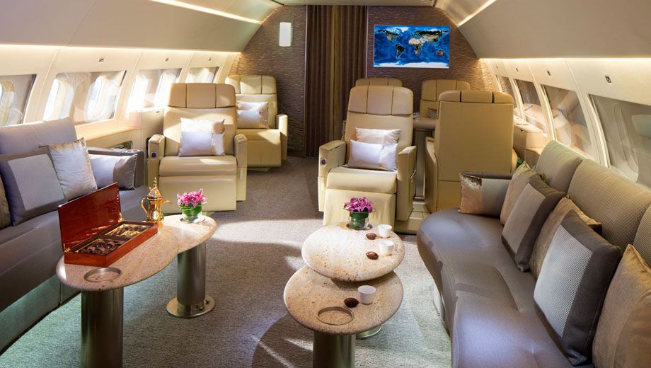 Photos: inside the 'Emirates Executive' Airbus A319 private jet