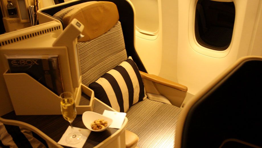 Etihad Boeing 777 business class: Abu Dhabi-Sydney