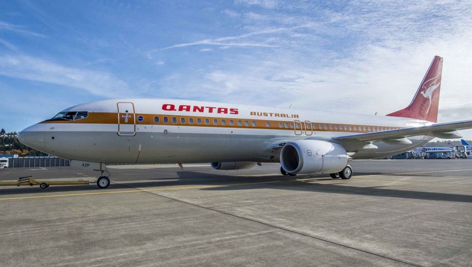 Qantas Boeing 737 'RetroRoo' charity joy flight now on sale