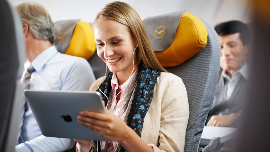 Lufthansa brings broadband Inflight Internet to European flights