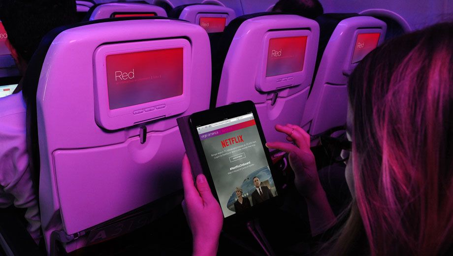 Virgin America offers travellers free inflight Netflix