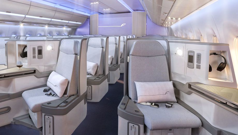 Review: Finnair Airbus A350 business class