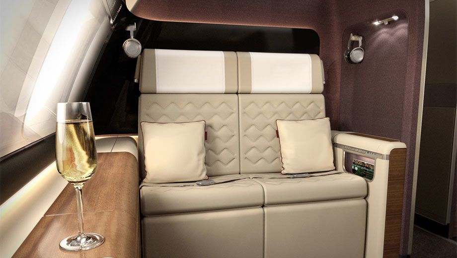 Concept designs for new Singapore Airlines first, business class