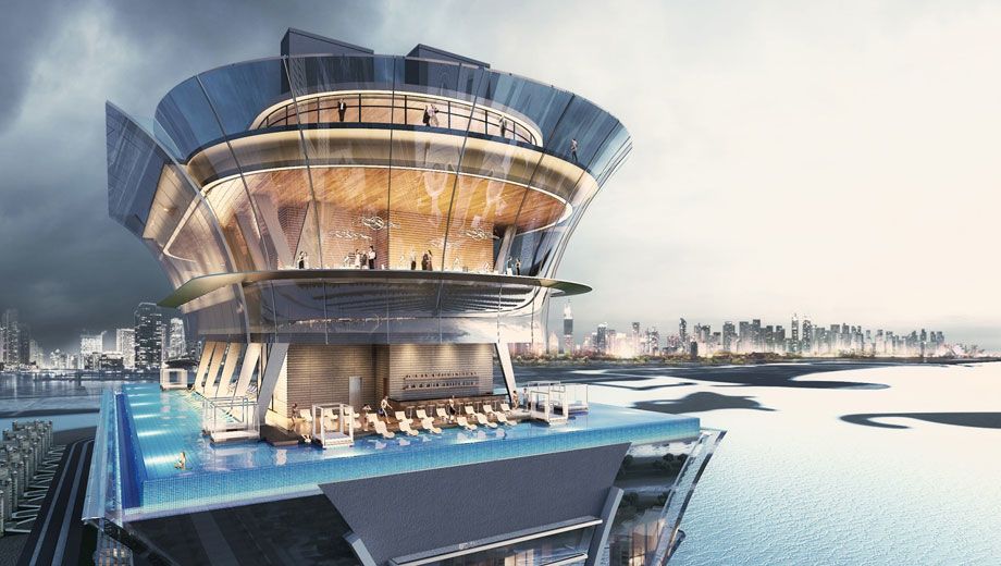 St Regis Dubai The Palm resort dazzles with 360 degree infinity pool