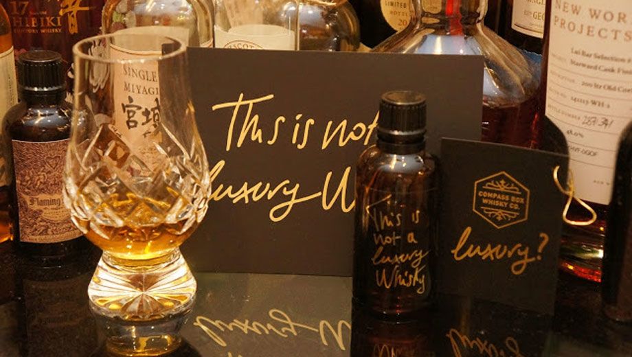 Whisky review: Compass Box This is Not a Luxury Whisky, Flaming Heart