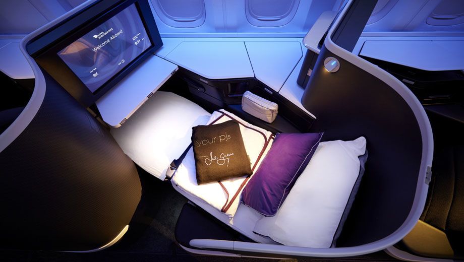 Virgin Australia 'The Business': Sydney-Los Angeles, Boeing 777