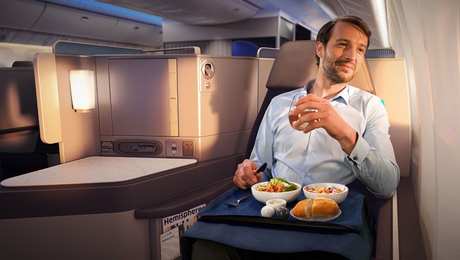 United Airlines launches new 'Polaris' business class seat, lounges