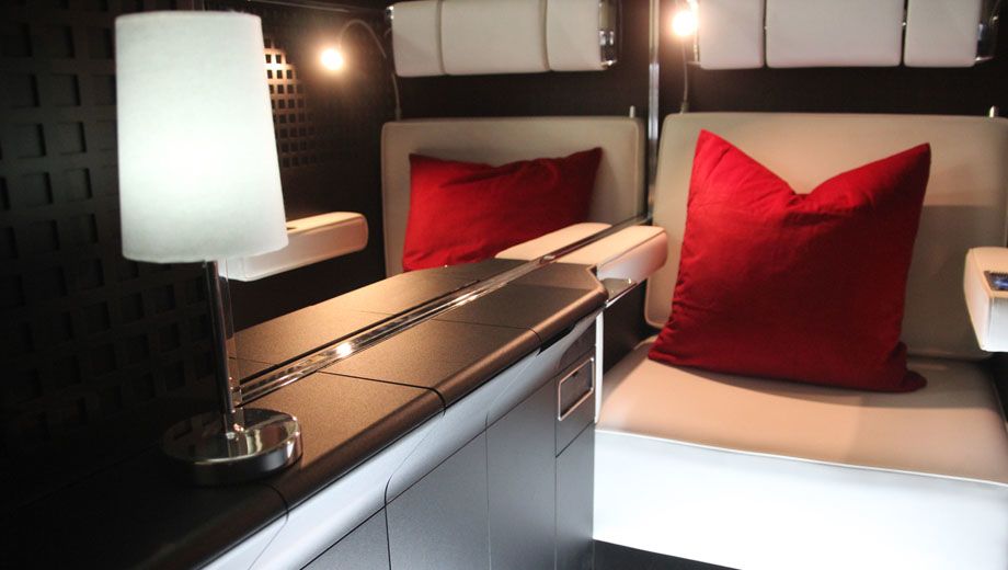 Can the radical 'Space X' business class make the middle seat desirable?