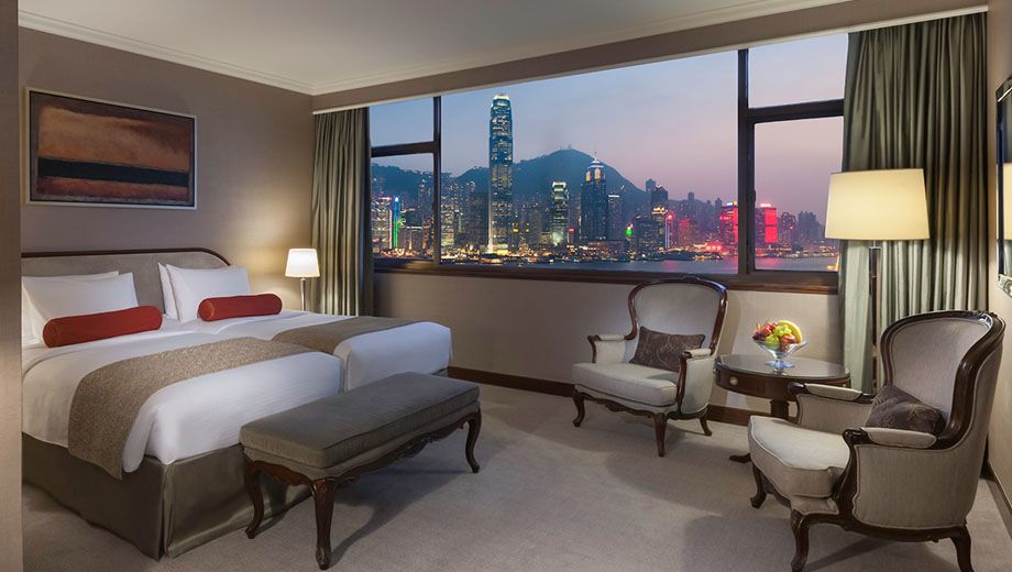 view from Canton road - Picture of Marco Polo Hongkong Hotel, Hong