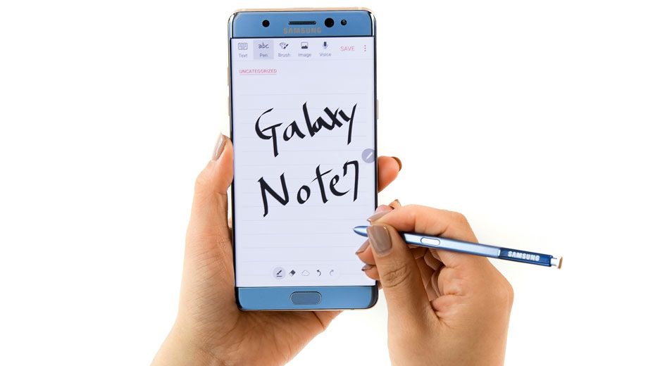 First look: Samsung's Galaxy Note 7 big-screen stylus smartphone
