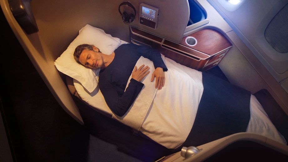 Photos: new Qantas first class pyjamas, amenity kit