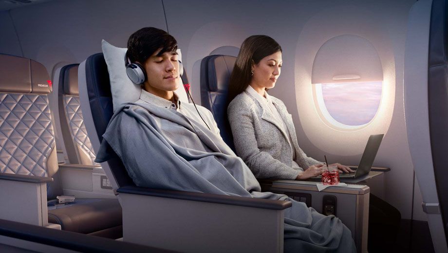 Delta unveils new Airbus A350, Boeing 777 premium economy seat