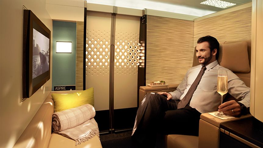 The best Airbus A380 first class on Melbourne-Europe flights