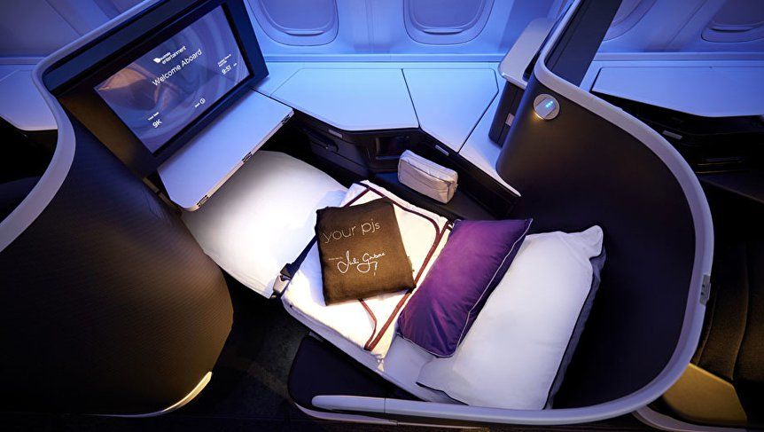 The best business class seats on Melbourne-Hong Kong flights