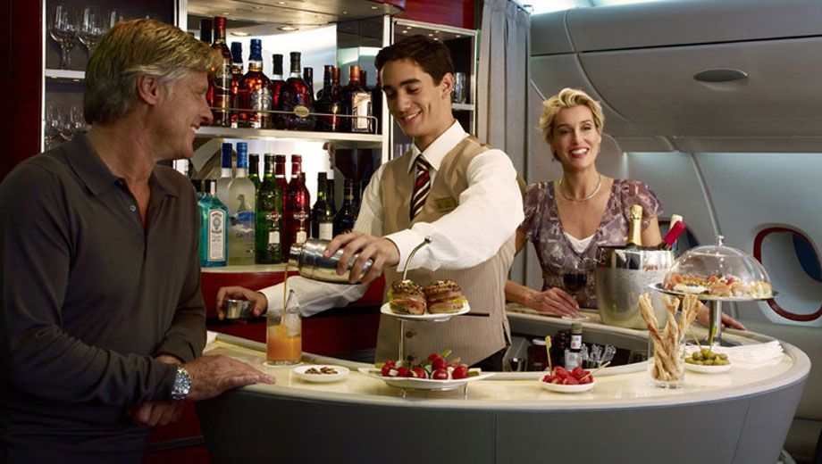 Which airlines have the best inflight bars?