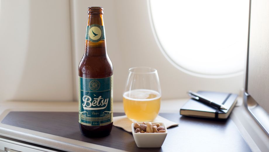 Cathay Pacific's Betsy Beer now served on Australian flights