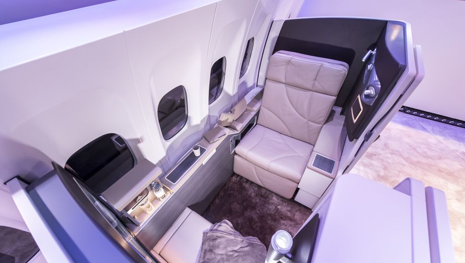 Airbus seatmaker Stelia's Ultimate 17 first class suite design