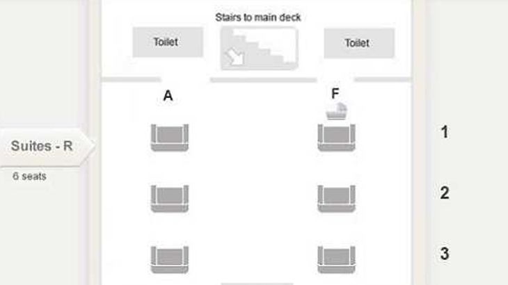 Singapore Airlines' new six-suite A380 first class layout leaked?