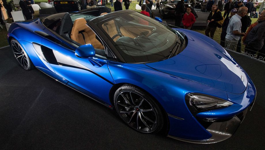 McLaren's 570S Spider preps the path to a hybrid electric future 