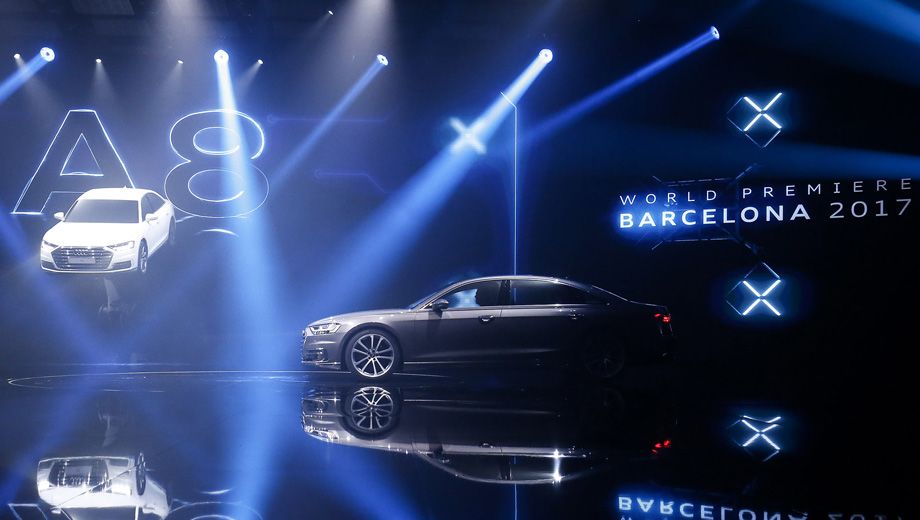 Audi reveals new self-driving A8 sedan