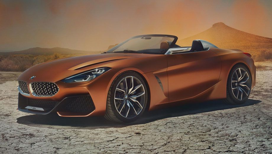 New BMW Z4 roadster is a shark-nosed stunner