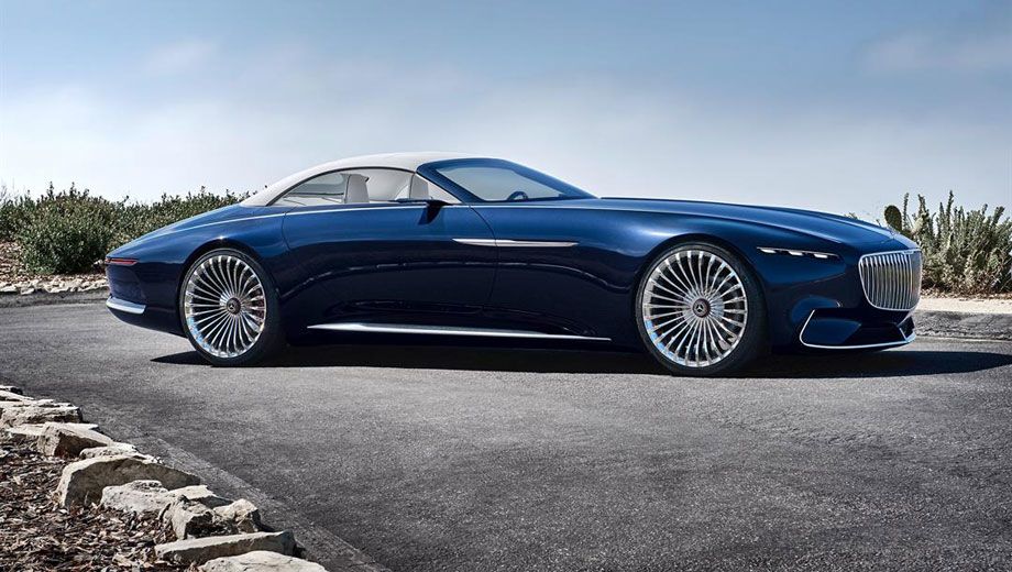 Mercedes Maybach concept is a super-stretched convertible