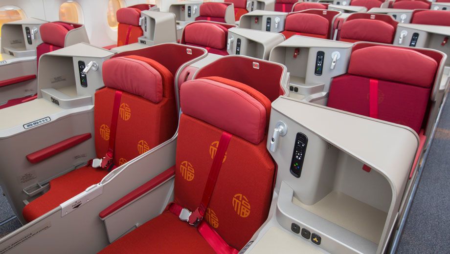 Review: Hong Kong Airlines' Airbus A350 business class seat