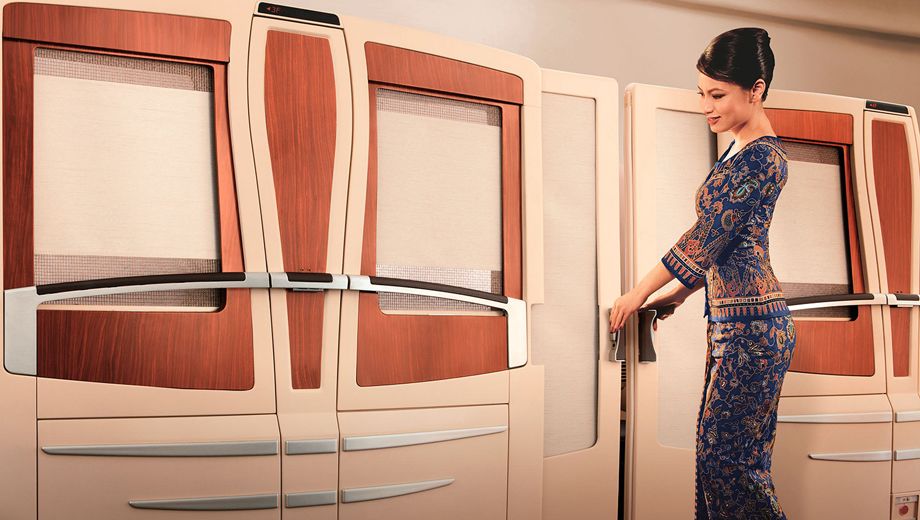 Singapore Airlines' launch of new A380 first, business class