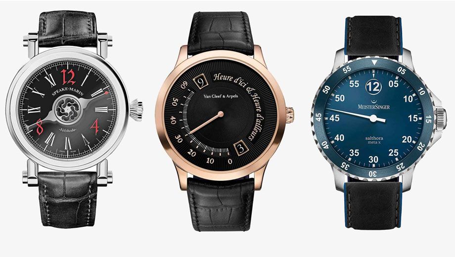 These watches can tell time with just one hand