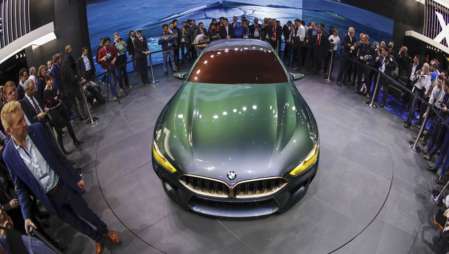 BMW's M8 Gran Coupe concept is more sport than sedan