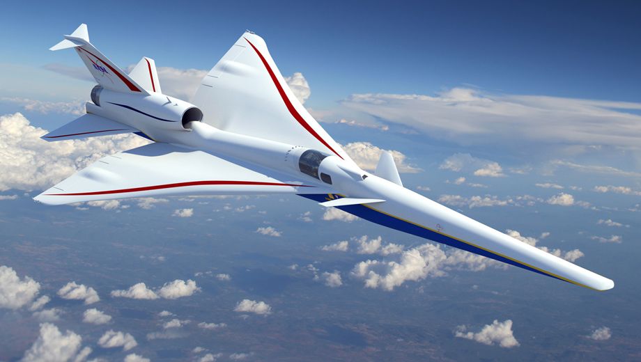 NASA's 'X-plane' supersonic jet promises more zoom, less boom