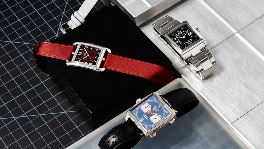 These stylish square watches put a new angle on telling time