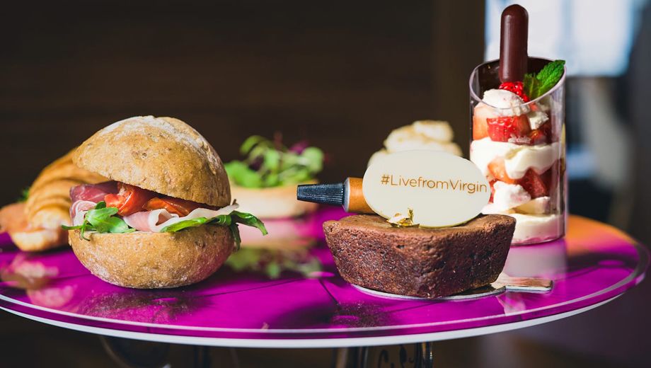 Virgin Atlantic goes full-on British with new afternoon tea service