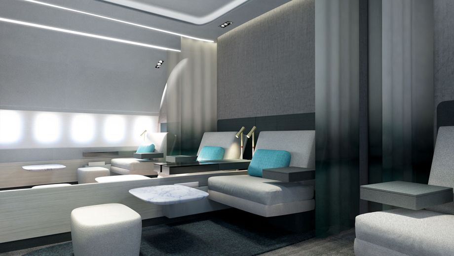 This first class suite concept is more like 'a personal apartment'