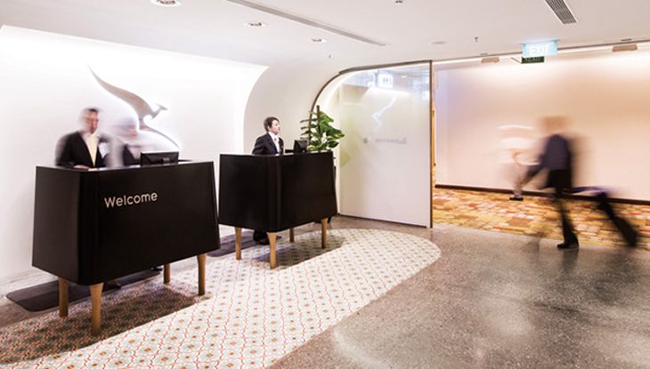 Qantas is turning travellers away from overcrowded Singapore lounge